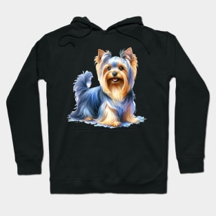 Silky Terrier Watercolor - Beautiful Dog Hoodie